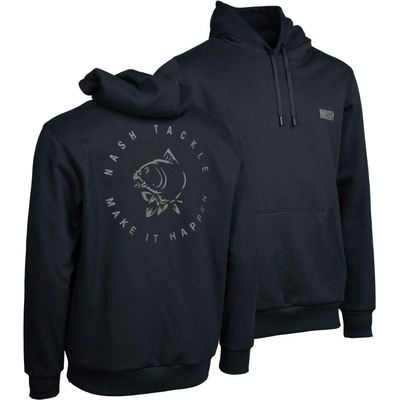 Nash mikina Make It Happen Carp Logo Hoody black
