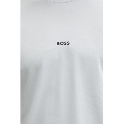 BOSS домашна мъжка тениска от памук с еластан (50545930)