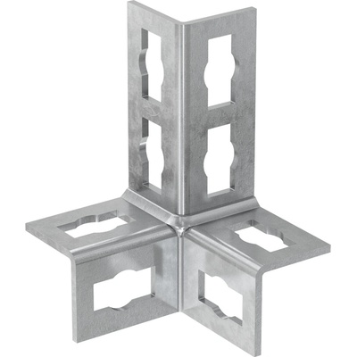 Montážní úhelník 3D pro profil 41 x 21/41 x 41 mm