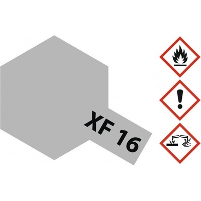 Tamiya 81316 XF-16 Flat Aluminium Color Acrylic Paint 23ml