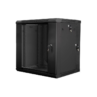 Lanberg rack cabinet 19 double-section wall-mount 12U (WF02-6612-10B)