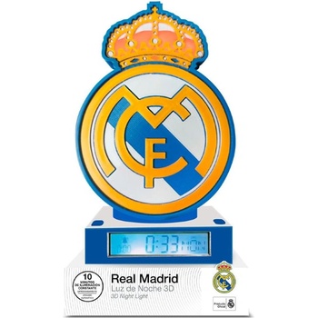 Kids Licensing 3D лампа с будилник Kids Euroswan - Real Madrid (RM00003)