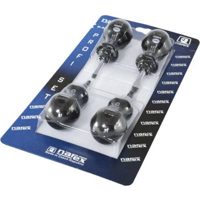 NAREX Комплект отвертки SB/PH Narex Bystrice 8610 Mini -SB 4, SB 6.5, PH1, PH2, 4 бр (8610 00)