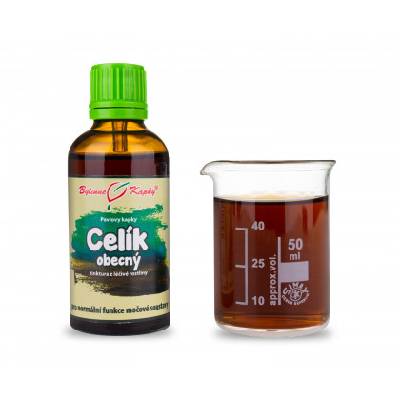 CELÍK (ZLATOBÝL) OBECNÝ - bylinné kapky - tinktura 50 ml BYLINNÉ KAPKY