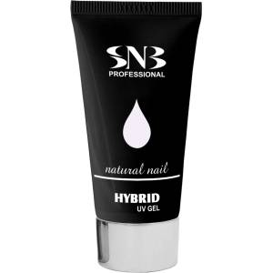 SNB Hybrid UV гел SNB, 30 гр, естествен нокът/полупрозрачен (NPH07) - topmarket