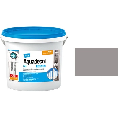 Aquadecol SG vodou ředitelný email 0,75L Platingrau