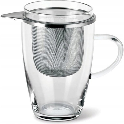 Simax tea 4 one sklenený hrnček so sitkom