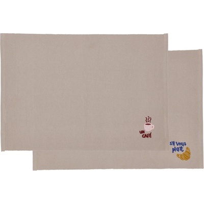 Södahl Памучни подложки за хранене в комплект от 2 бр. 33x48 cm Bistro - Södahl (35104)