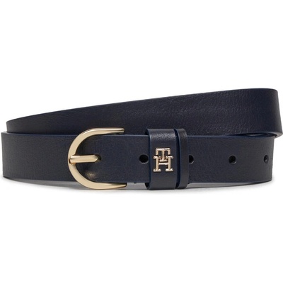 Tommy Hilfiger dámský tmavomodrý kožený pásek