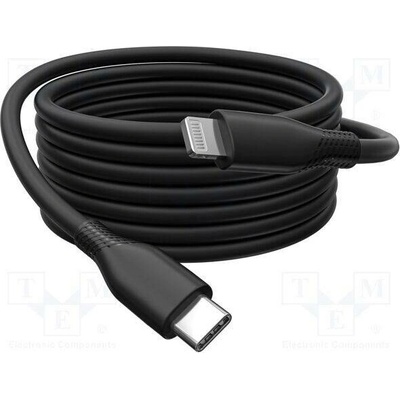 Digitus AK-600110-010-S USB 2.0; vidlice Apple Lightning,USB C vidlice, 1m, černý