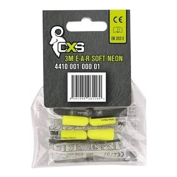 E-A-R SOFT NEON zátkové chrániče sluchu 3 páry