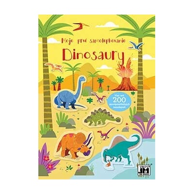 Moje prvé samolepkovanie dinosaury