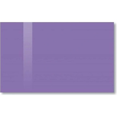 SOLLAU Sklenená magnetická tabuľa fialová kobaltová 60 × 90 cm