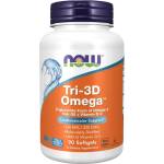 NOW Tri-3D Omega, 90 капсули, Now
