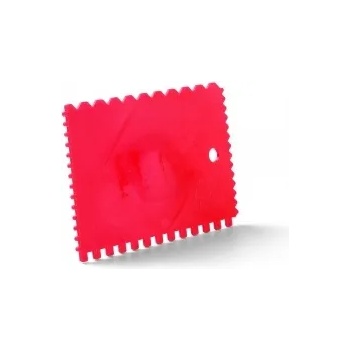 Image 1 of SCHULLER ШПАТУЛА 50400 ПЛАСТМАСОВА НАЗЪБЕНА 90х130мм (50400)