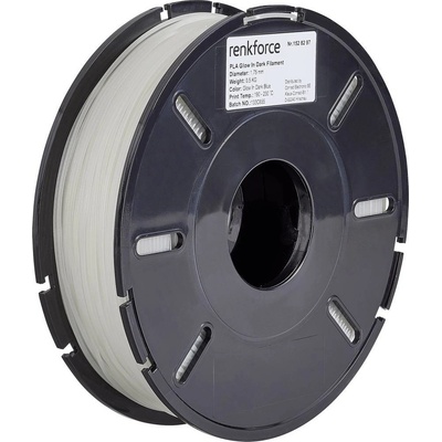 Renkforce RF-4511206 PLA 1.75 mm 500 g modrá (fluorescenčná) 1 ks