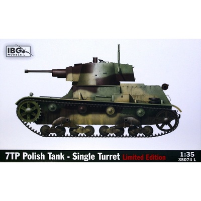 IBG Models 7TP Polish Tank Single Turret with Crew 1:35