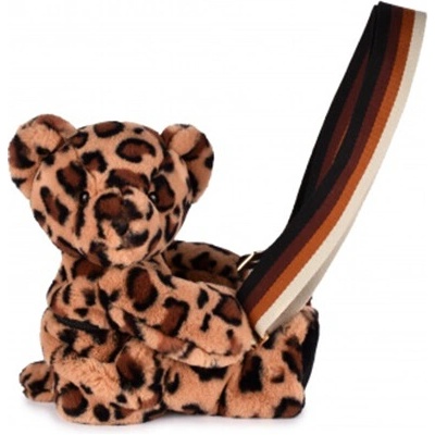 Doudou Plyšová taška přes rameno Leopard 30 cm