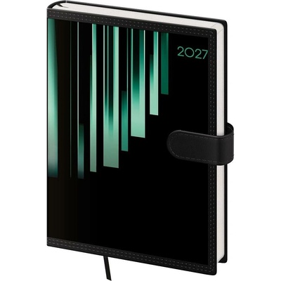 Helma Tone A5 týdenní 2027 zelený