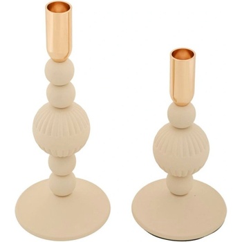 Mauro Ferretti Метални свещници в комплект 2 бр. Aster - Mauro Ferretti (190408000C)