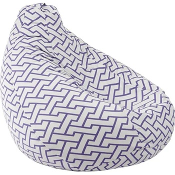 Image 1 of Pufrelax Пуф круша 320л. , Nirvana Grande, Zappity Purple, Перящ се калъф, Пълнеж от Полистиролни перли, Гама Premium