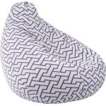 Pufrelax Пуф круша 320л. , Nirvana Grande, Zappity Purple, Перящ се калъф, Пълнеж от Полистиролни перли, Гама Premium