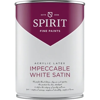 Image 1 of SPIRIT ИНТЕРИОРНА БОЯ spirit impeccable АКРИЛЕН САТЕН 2.5л БЯЛ (20-101121)