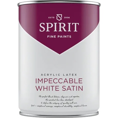 SPIRIT ИНТЕРИОРНА БОЯ spirit impeccable АКРИЛЕН САТЕН 2.5л БЯЛ (20-101121)