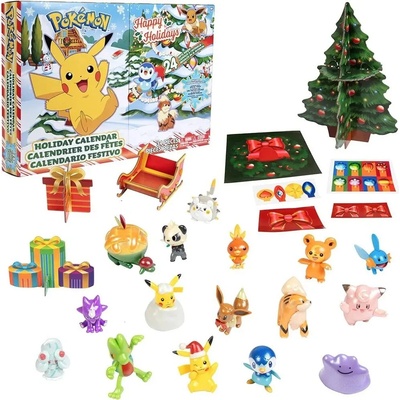 Jazwares LLC. Adventný kalendár Pokémon 115227