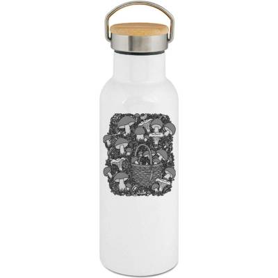 123TRIKO termoska Plný košík, černý tisk 500 ml vtipné