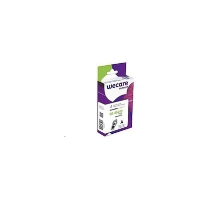 WECARE ARMOR páska kompatibilní s DYMO S0720500,Black/Transparent,12MM*7M