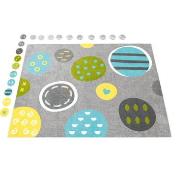 Полша Образователен килим с шарки 3 x 4 m