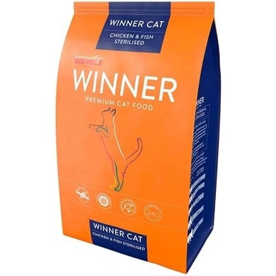 WINNER PREMIUM Cat Adult STERILISED Chicken & Fish prémiové krmivo pro kočky kuře a ryba 10 kg