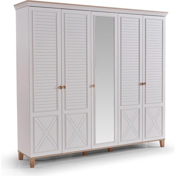 Гардероб Atlas 5D Бял