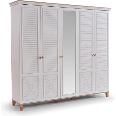 Гардероб Atlas 5D Бял