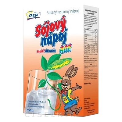 Asp Sójový nápoj multivitamín ACE sušený 350 g