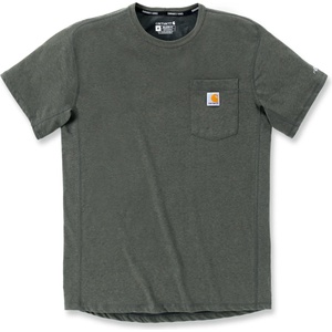 Carhartt Мъжка тениска Carhartt Force Pocket S/S T-Shirt - Basil Heather - размер M (216-5775-0812)