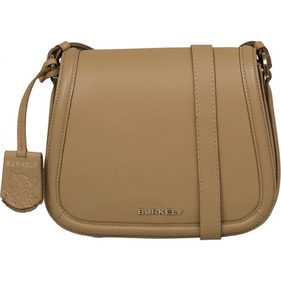 Burkely dámská crossbody kožená kabelka Belouwe světle hnědá