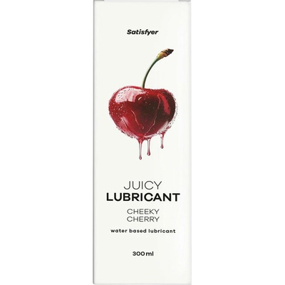 Satisfyer Juicy lubrikačný gel Cheeky Cherry 300 ml
