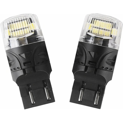 Autožárovka LED T20 (7443) 12V CARCLEVER 16LED 2835SMD bílá 2ks (04120175)