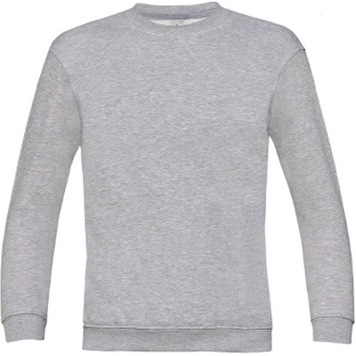 B&C WK680 s dlouhým rukávem Heather Grey