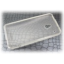 Pouzdro JEKOD TPU Ochranné HTC One mini/M4 bílé