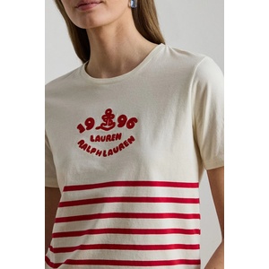 Lauren Ralph Lauren тениска дамска от памук (200B21056) - answear - 156,45 лв