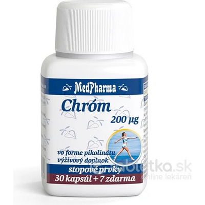 MedPharma Chróm 200 µg 37 kapsúl