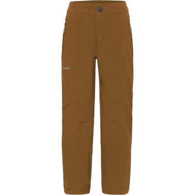 VAUDE Детски туристически панталон Vaude Kid's Rokua Softshell Pants Walking trousers - Umbra - размер 134/140 (EU) (701-4363-0313)