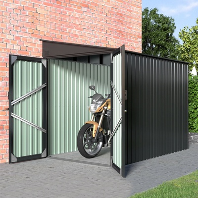 BestBerg ZS-608A 4,2 m² 249 x 170 x 203 cm antracit – Zbozi.Blesk.cz