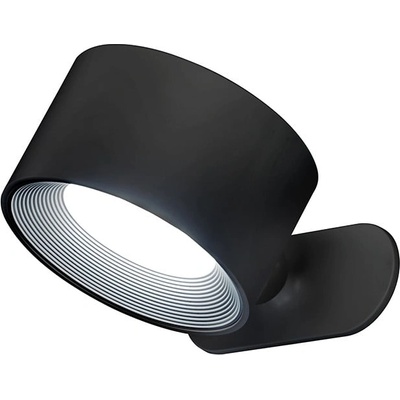 Черна LED стенна лампа Magnetics - Fischer & Honsel (830048)