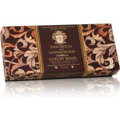 SA Fiorentino SAF Prírodné mydlo Santalové drevo a pačuli 3 x 125 g