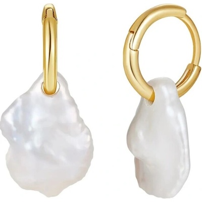 Majya Strieborné náušnice FELIXA pozlátené 11711