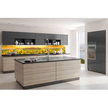 DIMEX ART s. r. o Фототапет за кухня - картина със слънчогледи 350 x 60 см